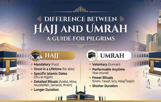 Difference Between Hajj and Umrah